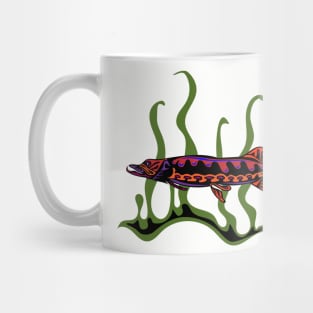 Fish Ojibwe Indigenous WAWEZHI CANADA Mug